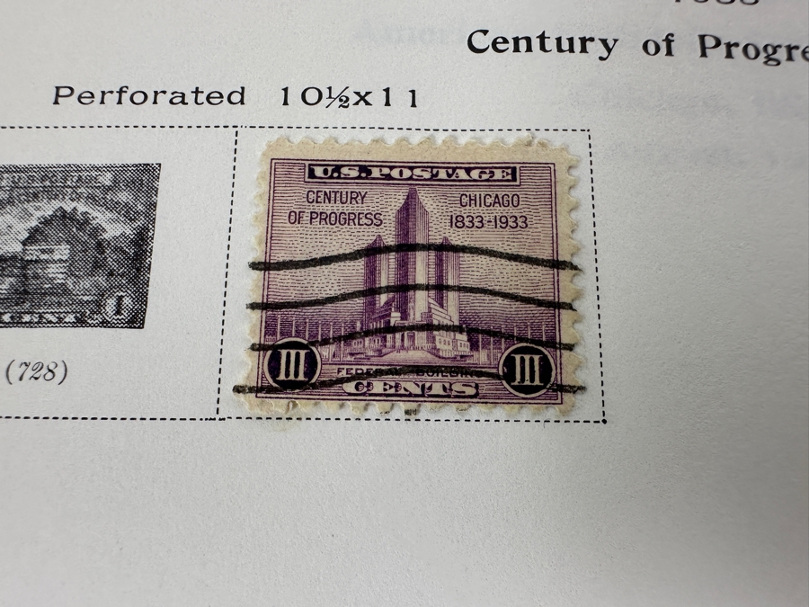 Scott's Minuteman Album For United States Stamps - See Photos For Sampling [Photo 19]