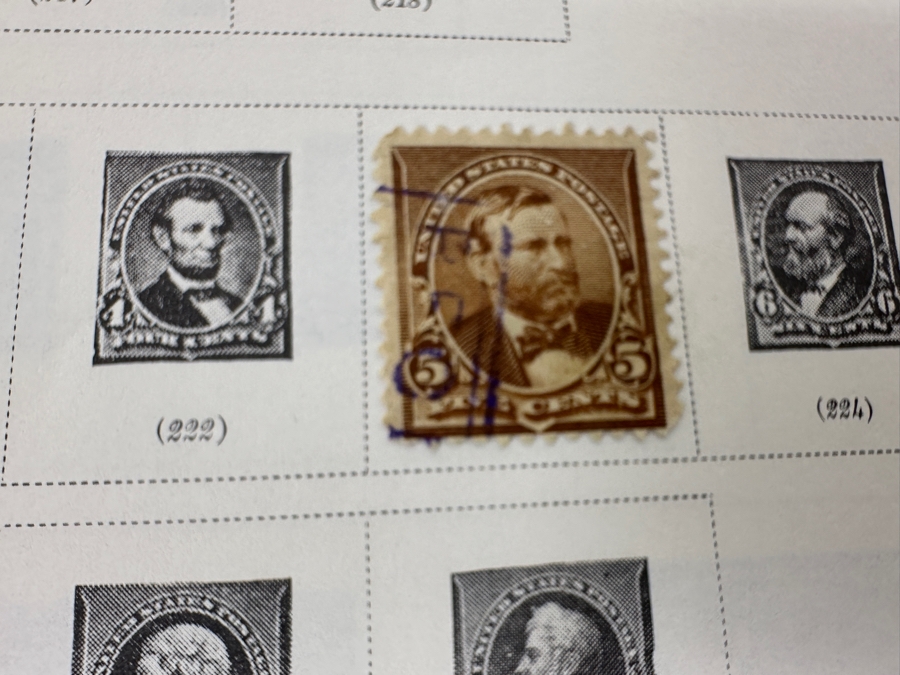 Scott's Minuteman Album For United States Stamps - See Photos For Sampling [Photo 5]