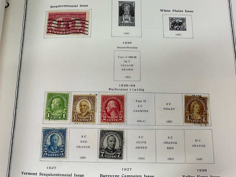 Scott's Minuteman Album For United States Stamps - See Photos For Sampling [Photo 13]