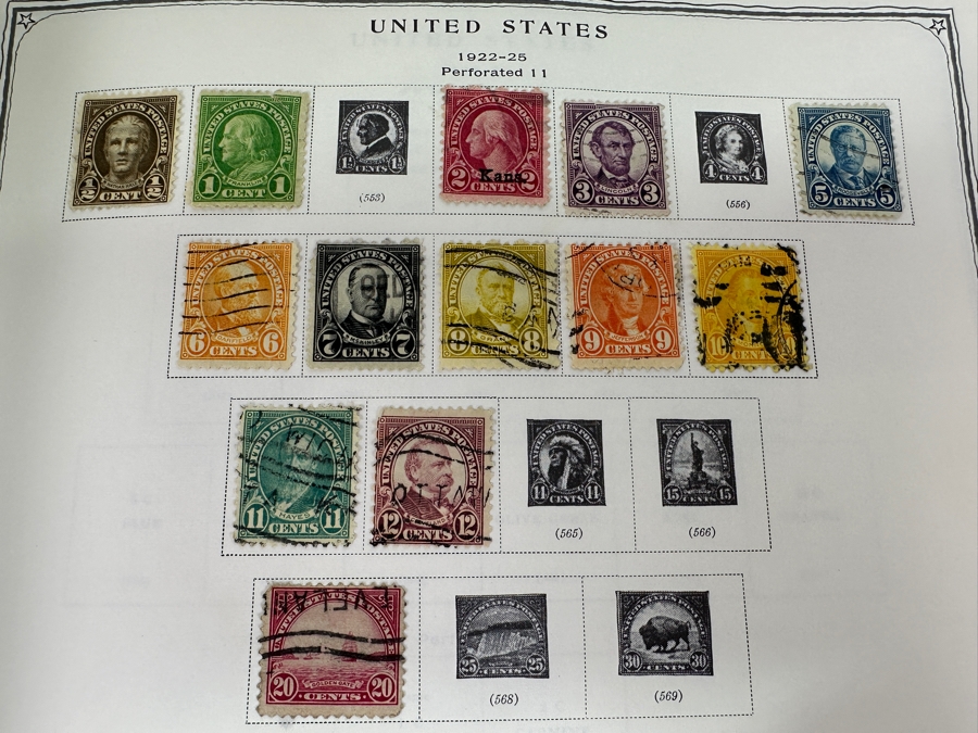Scott's Minuteman Album For United States Stamps - See Photos For Sampling [Photo 12]