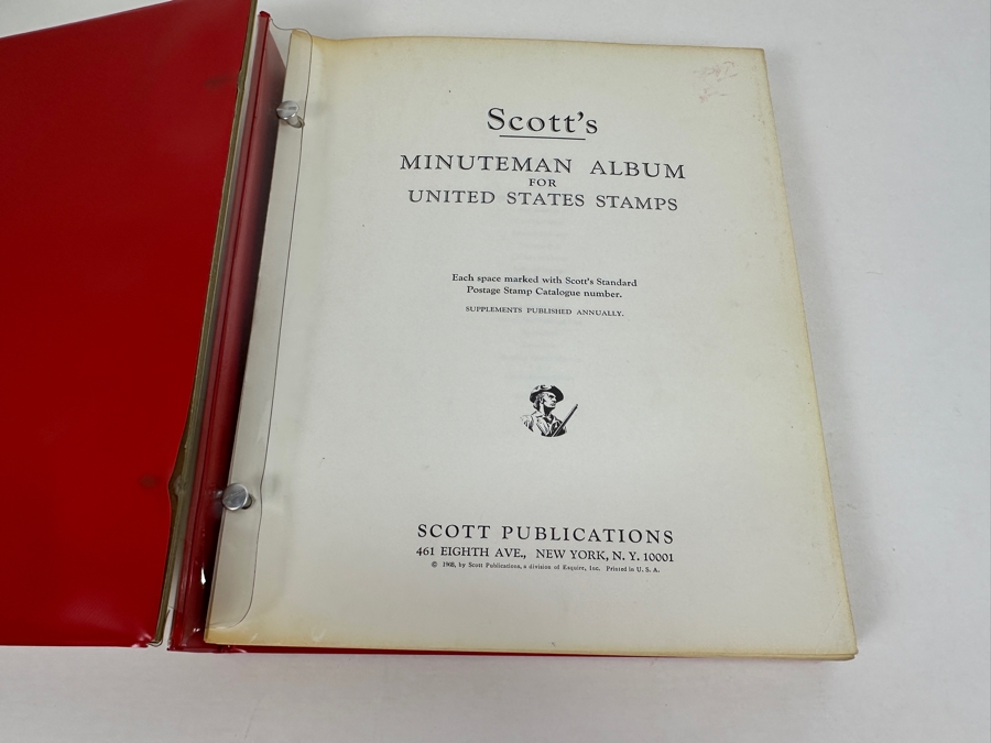 Scott's Minuteman Album For United States Stamps - See Photos For Sampling [Photo 2]