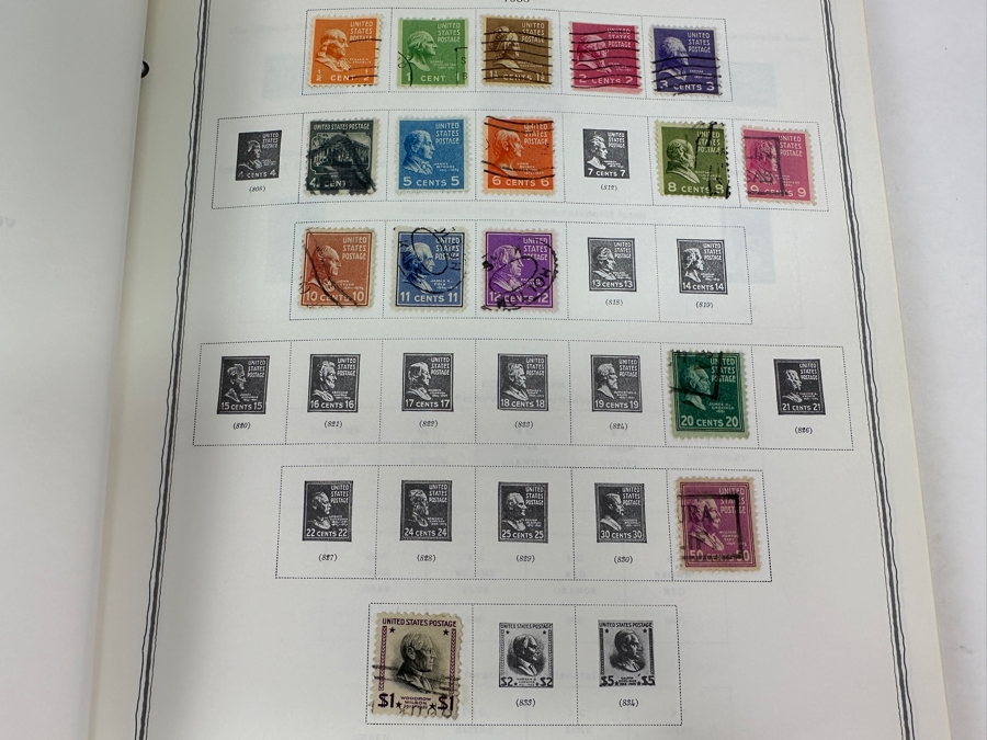 Scott's Minuteman Album For United States Stamps - See Photos For Sampling [Photo 21]