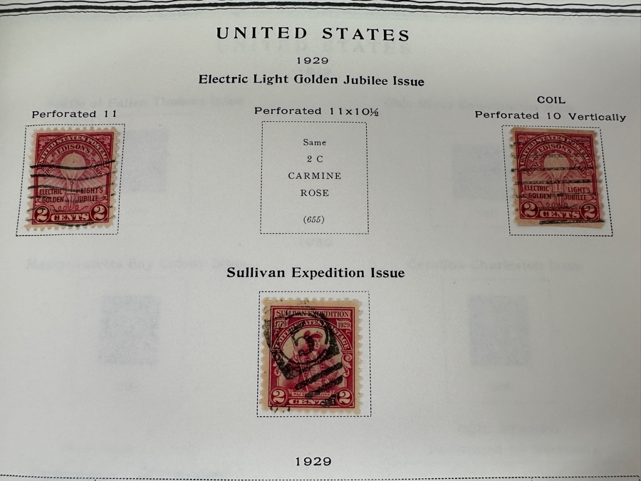 Scott's Minuteman Album For United States Stamps - See Photos For Sampling [Photo 14]