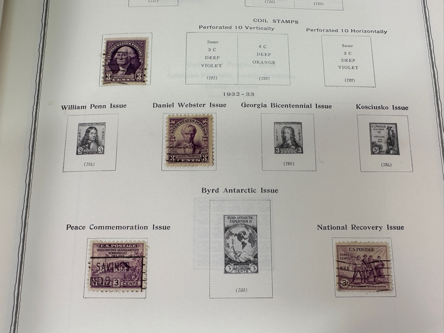 Scott's Minuteman Album For United States Stamps - See Photos For Sampling [Photo 18]
