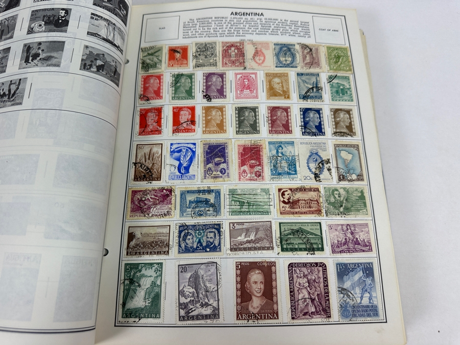Statesman Deluxe Album Spaces For Nearly 30,000 Postage Stamps Of The World Including China - See Photos For Sampling [Photo 18]