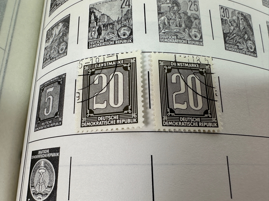 Statesman Deluxe Album Spaces For Nearly 30,000 Postage Stamps Of The World Including China - See Photos For Sampling [Photo 29]