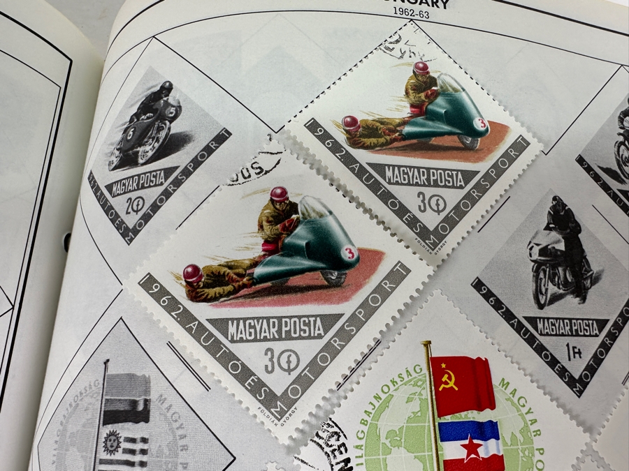 Statesman Deluxe Album Spaces For Nearly 30,000 Postage Stamps Of The World Including China - See Photos For Sampling [Photo 33]