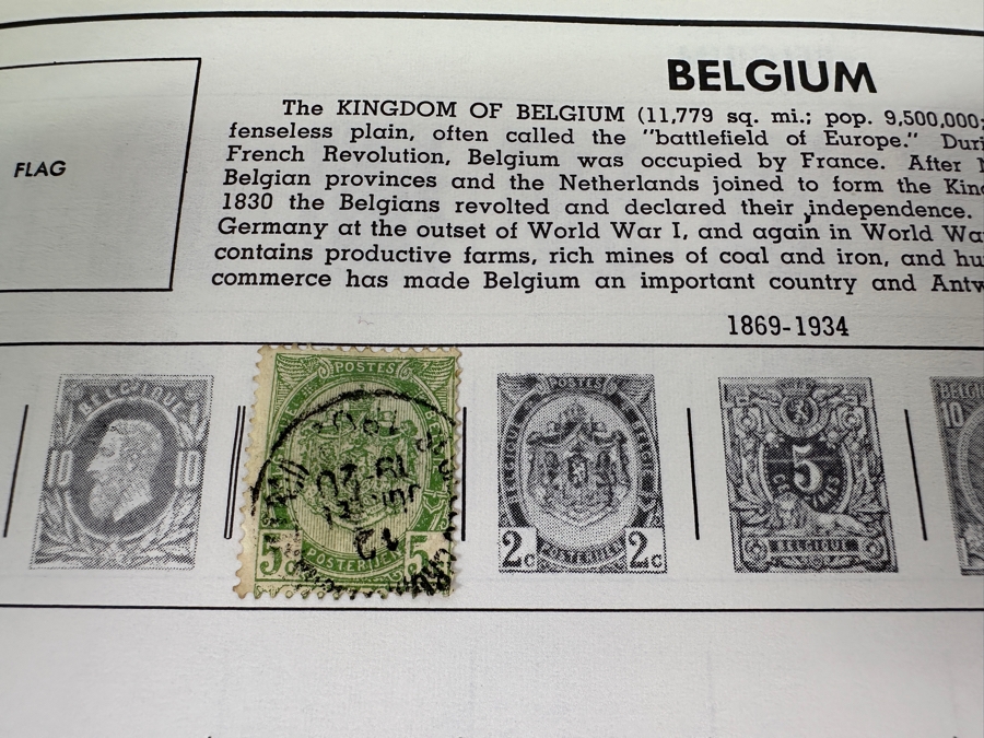 Statesman Deluxe Album Spaces For Nearly 30,000 Postage Stamps Of The World Including China - See Photos For Sampling [Photo 19]