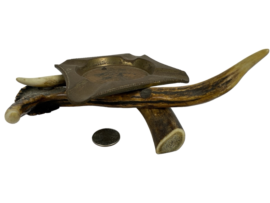 Unique Antler Ashtray 9W