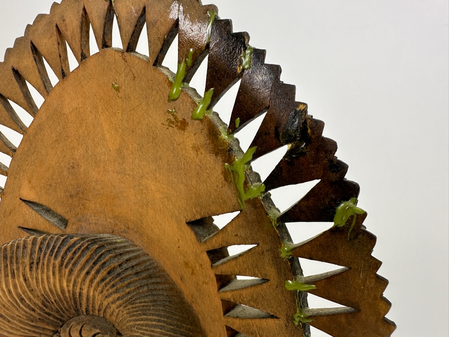 Vintage Carved Wooden Balinese Bali Woman Bust 7.25W X 11H [Photo 10]