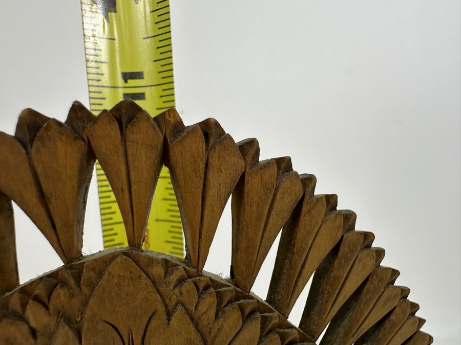 Vintage Carved Wooden Balinese Bali Woman Bust 7.25W X 11H [Photo 14]