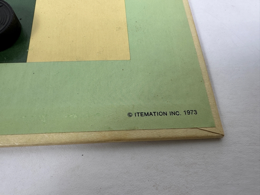 Vintage Halsam Comet Stars Wood Checkers And 1973 Itemation Checker Board 18.5 X 18.5 [Photo 2]