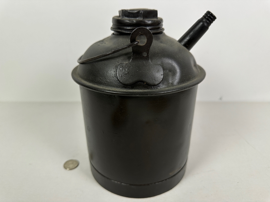 Vintage Eagle Railroad Oil Can 9.5'H [Photo 5]