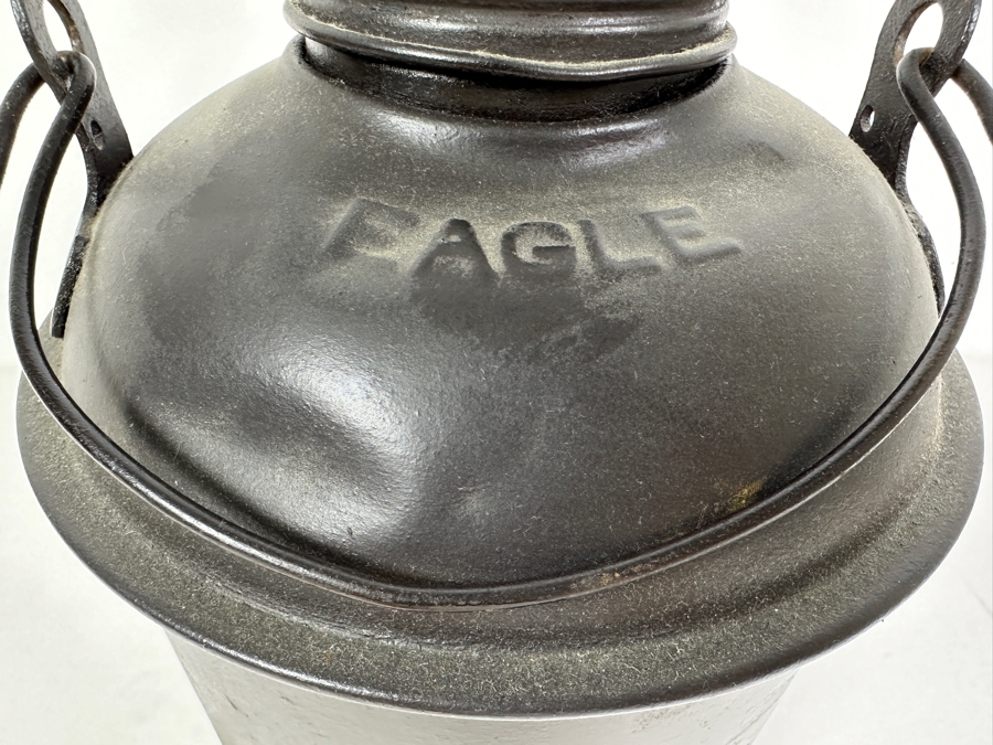 Vintage Eagle Railroad Oil Can 9.5'H [Photo 4]