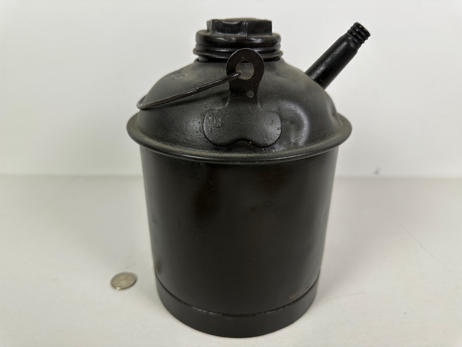 Vintage Eagle Railroad Oil Can 9.5'H [Photo 6]