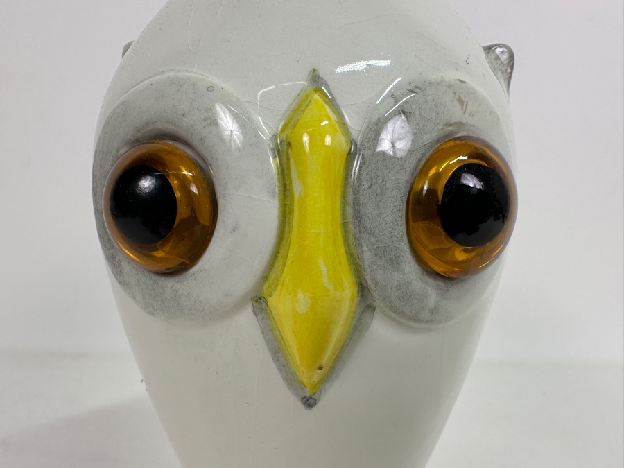 Vintage Italian Owl Vase 6H [Photo 4]