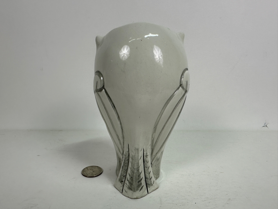Vintage Italian Owl Vase 6H [Photo 7]