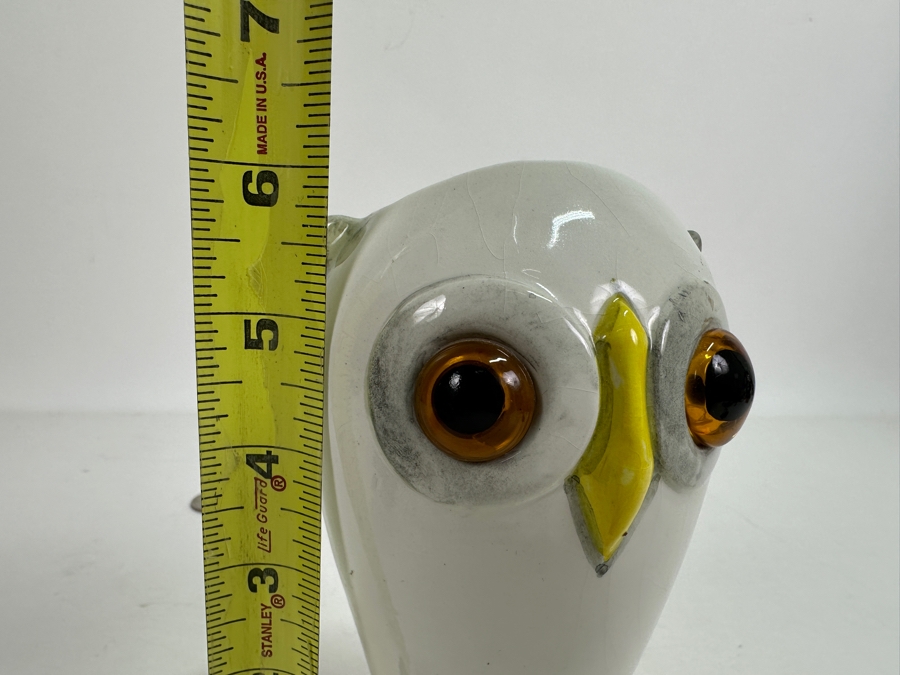 Vintage Italian Owl Vase 6H [Photo 10]