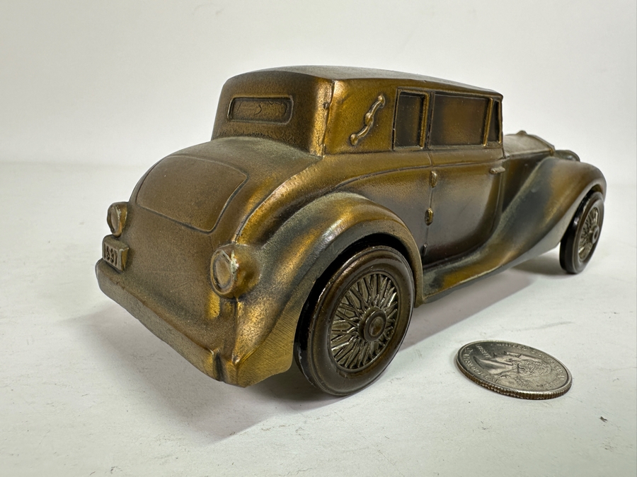 Vintage 1974 Metal Rolls Royce Banthrico Inc Chicago Bank 7'L [Photo 7]