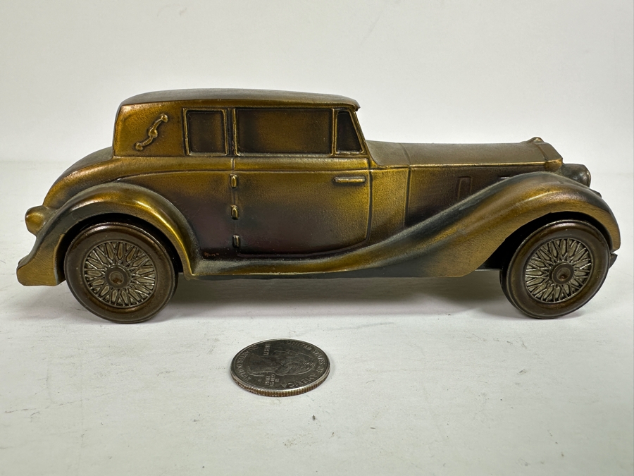 Vintage 1974 Metal Rolls Royce Banthrico Inc Chicago Bank 7'L [Photo 6]