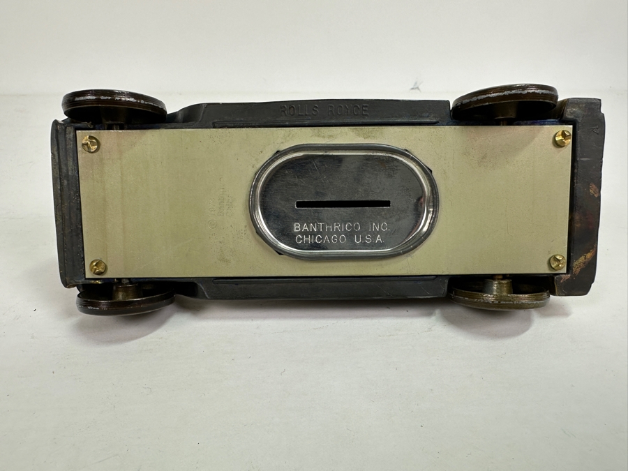 Vintage 1974 Metal Rolls Royce Banthrico Inc Chicago Bank 7'L [Photo 10]