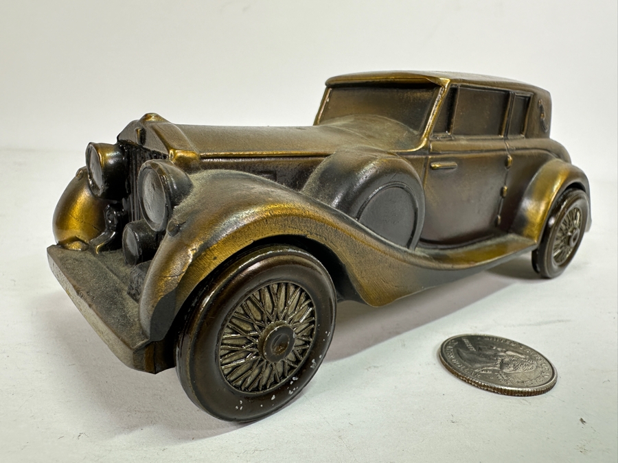 Vintage 1974 Metal Rolls Royce Banthrico Inc Chicago Bank 7'L [Photo 5]