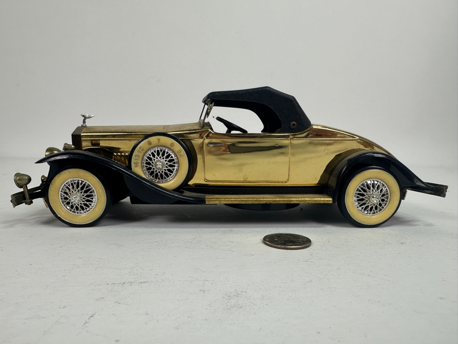 Vintage Working Japanese Rolls Royce Metal/Plastic Transistor Radio 10L [Photo 5]