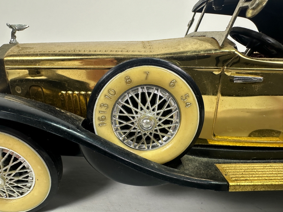 Vintage Working Japanese Rolls Royce Metal/Plastic Transistor Radio 10L [Photo 6]