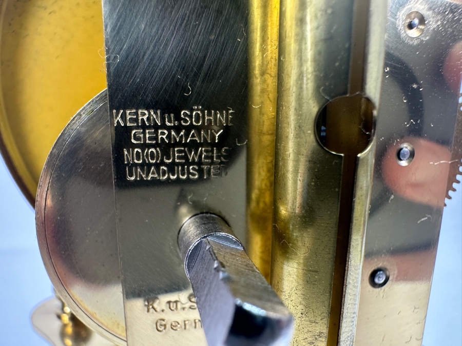 Kern And Sohne Germany Anniversary Clock Working 11.5H [Photo 7]