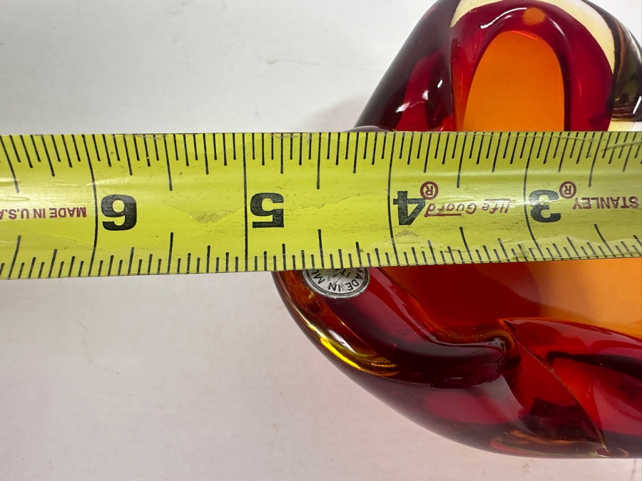 Vintage Mid-Century Murano Italian Ashtray 5W X 2H [Photo 11]