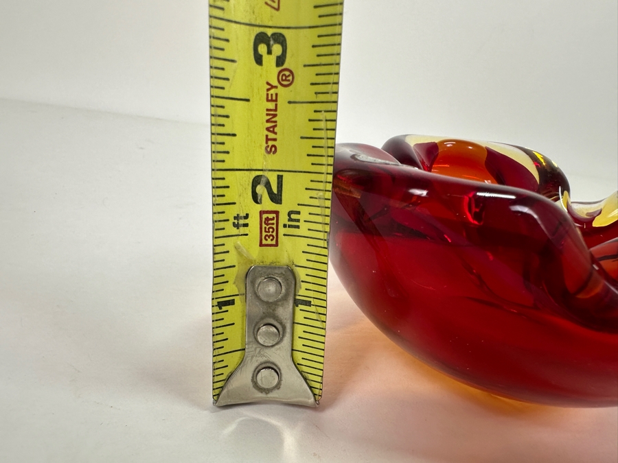 Vintage Mid-Century Murano Italian Ashtray 5W X 2H [Photo 12]