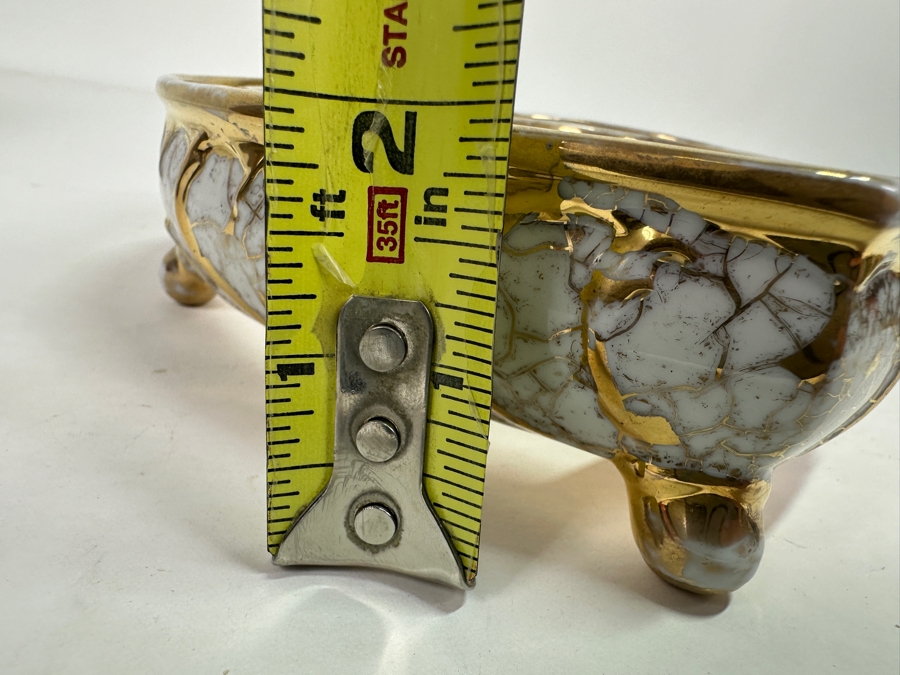 Heart Shaped Hand Painted Ceramic Vase 6.5W X 7D X 2H [Photo 9]