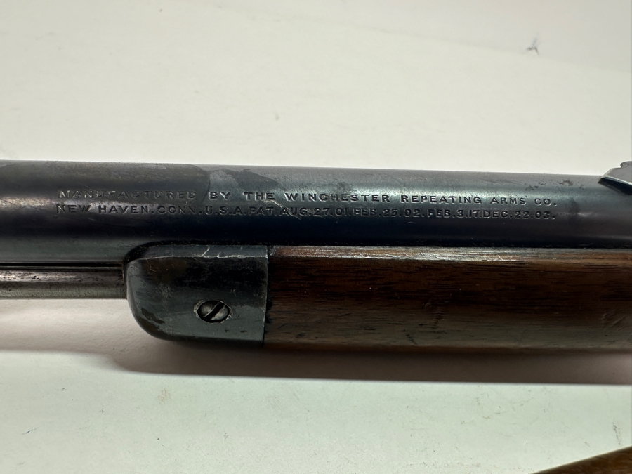 Antique 1908 Winchester Repeating Arms Company Mod. 03 1903 First Commercially Available Semi-Automatic Rifle S/N 44255 With Soft Case [Photo 11]