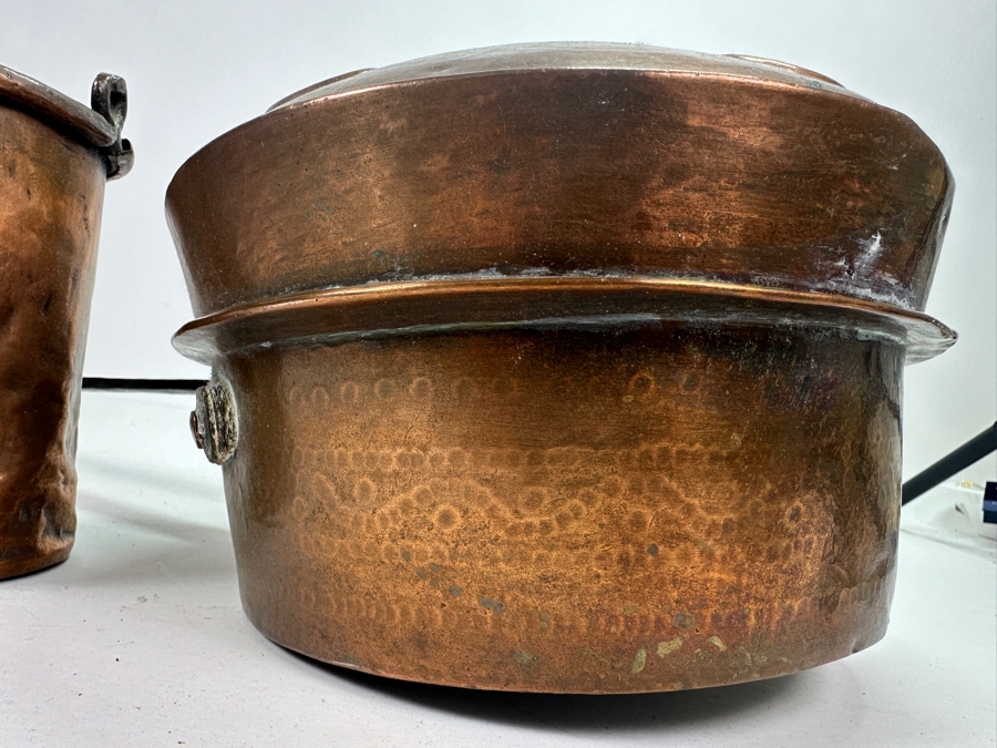Antique Copper Bed Warmer 38L [Photo 8]