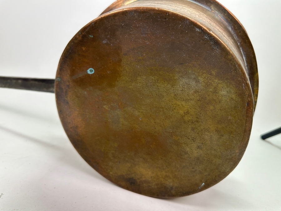 Antique Copper Bed Warmer 38L [Photo 10]