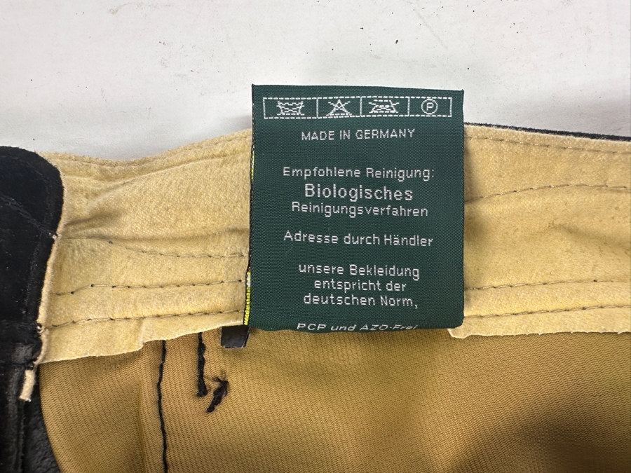 Authentic Leather Karl Kluber German Lederhosen 40' Waist [Photo 7]