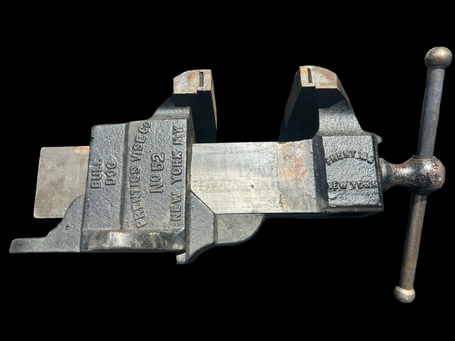 Prentiss Vise Co Bull Dog No. 52 New York, NY Vise [Photo 2]