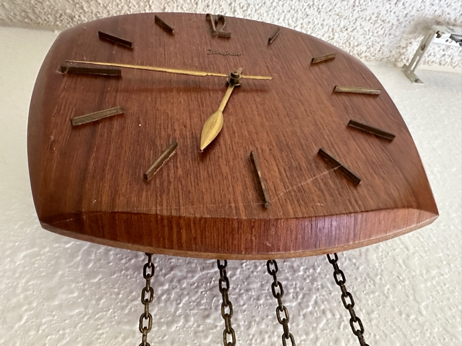 Vintage Mid-Century German Junghans Retro Wall Clock [Photo 8]