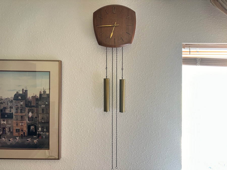 Vintage Mid-Century German Junghans Retro Wall Clock [Photo 3]