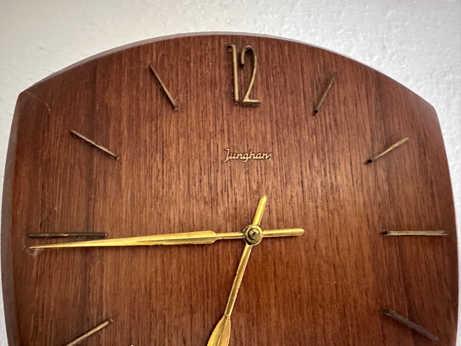 Vintage Mid-Century German Junghans Retro Wall Clock [Photo 7]