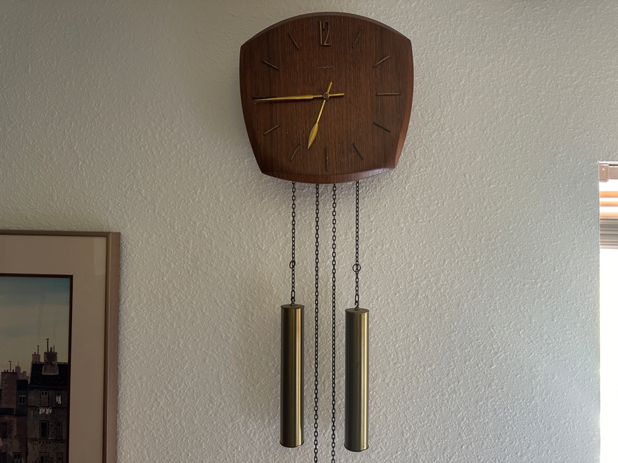 Vintage Mid-Century German Junghans Retro Wall Clock [Photo 4]