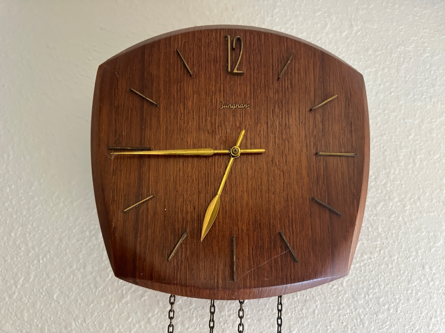 Vintage Mid-Century German Junghans Retro Wall Clock [Photo 6]