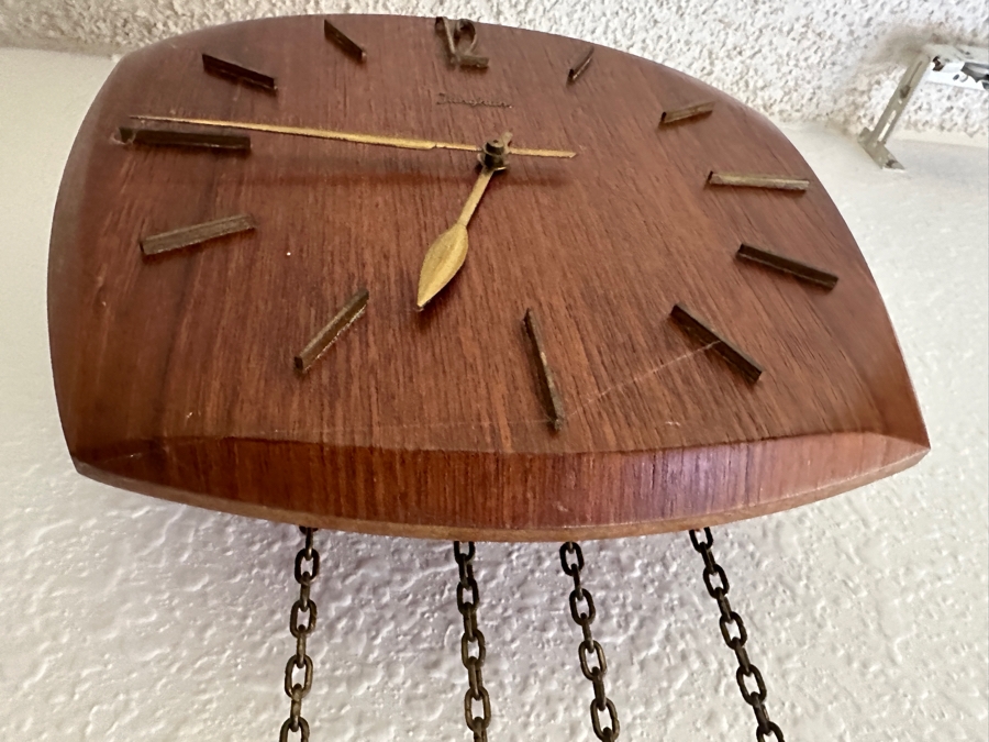 Vintage Mid-Century German Junghans Retro Wall Clock [Photo 9]