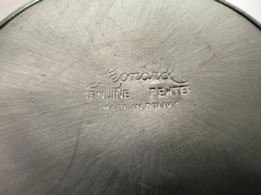 Eleven Vintage Pewter Vases Lot - See Photos [Photo 12]