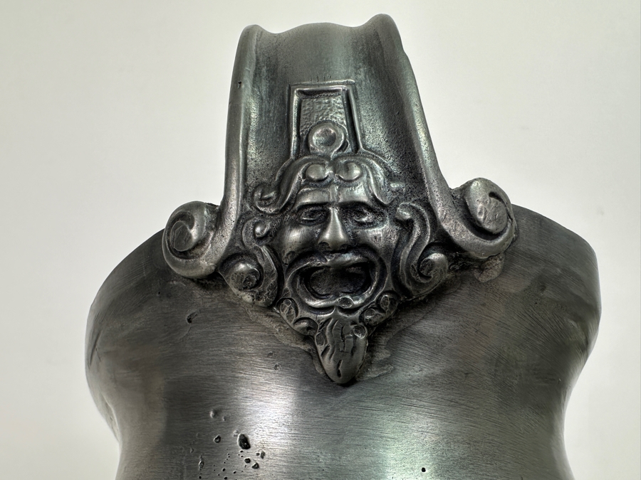 Antique Pewter Hallmarked Water Pitcher 12H [Photo 10]