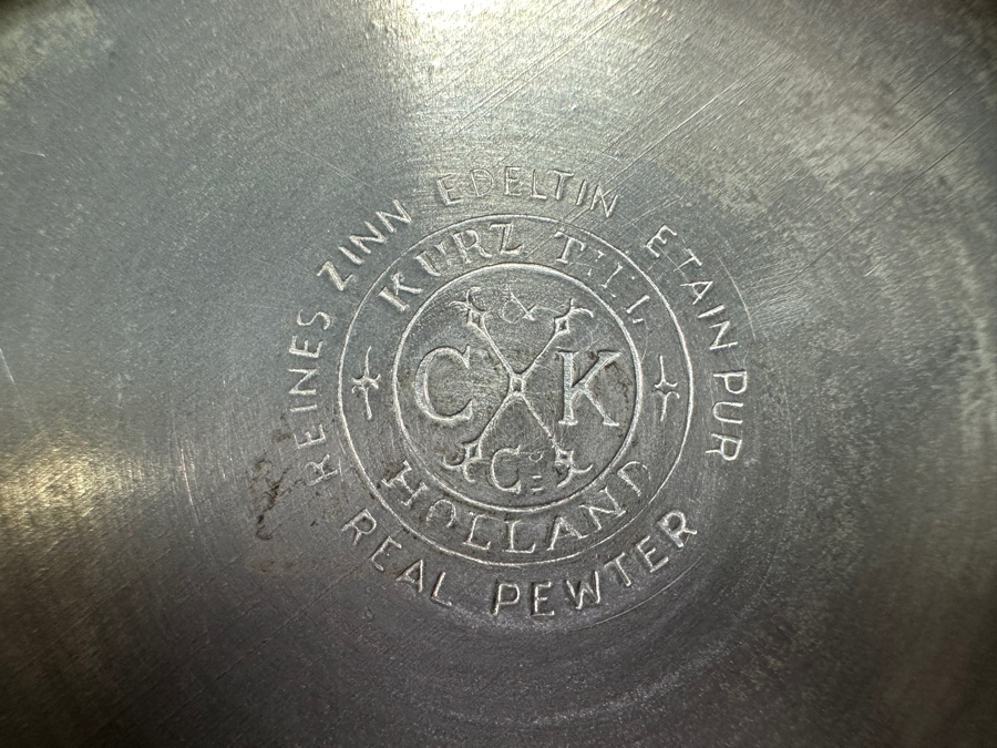 Vintage Pewter Holland Graduated Pitchers Measuring Cups [Photo 7]