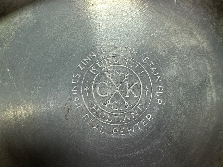 Vintage Pewter Holland Graduated Pitchers Measuring Cups [Photo 6]