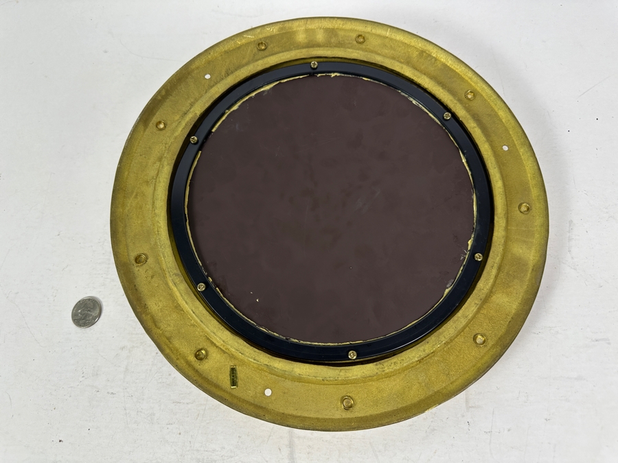 Decorative Brass Ship's Porthole Wall Mirror 11.5W [Photo 3]