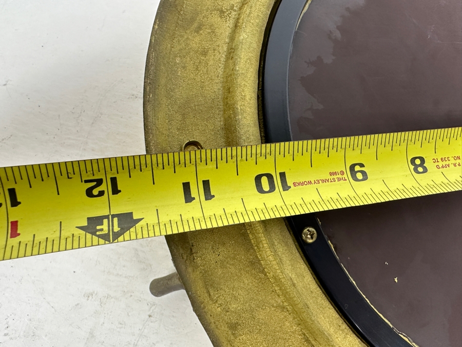 Decorative Brass Ship's Porthole Wall Mirror 11.5W [Photo 4]