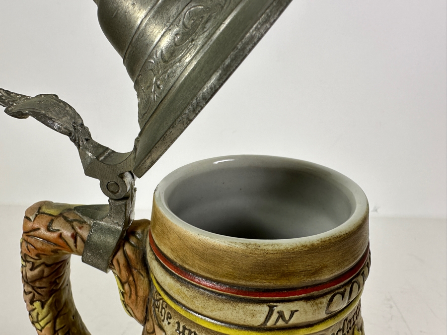 Vintage United States Of America Bicentennial 200 Years Anheuser Busch Ceramic Beer Mug By Ceramarte 10H [Photo 8]